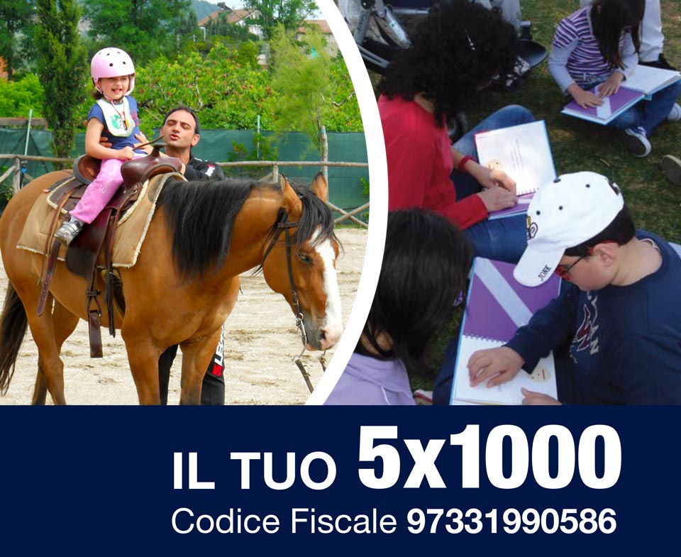 immagine di alcune attività svolte dalla fondazione con i bambini