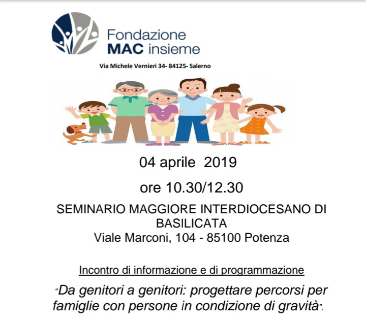 locandina incontro 4 aprile a Potenza